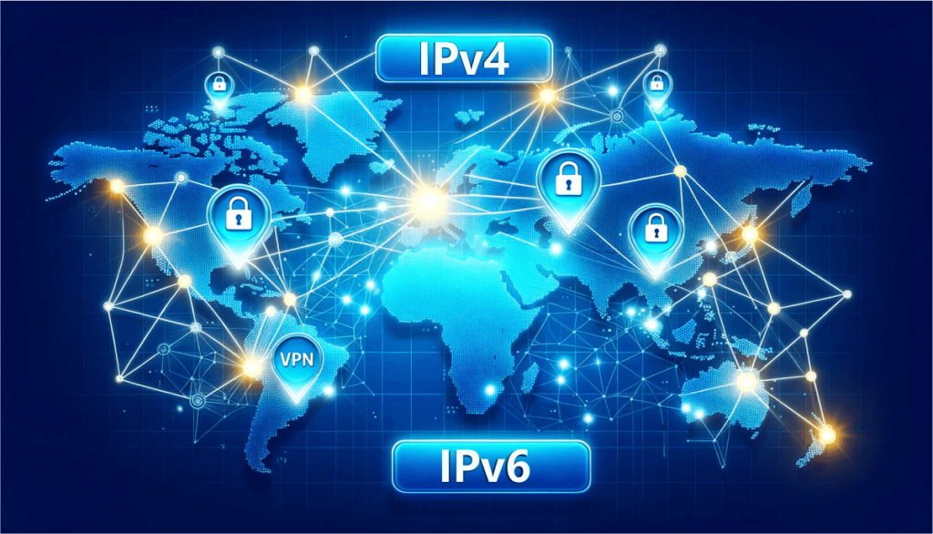 IPv6 or IPv4, which works better with a VPN
